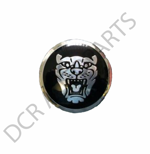 Jaguar XK8 XKR Original Style Black Wheel Badges Centre Caps Jaguar