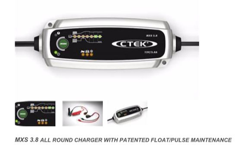 LATEST CTEK Battery Charger / Conditioner MXS 3.8