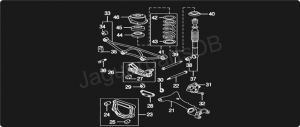 XK8 Parts Review - XK8 / XKR Rear Suspension Layout 