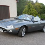 Barry M's Superb XK8 4.2 Collecting Parts at our Location in the Scottish Highlands