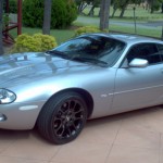 Tom D's Great Looking XKR with Black D5 Alloys Perth Aus