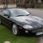 Great Looking XKR Coupe with Sepang's in Front of Blenheim Palace Gates