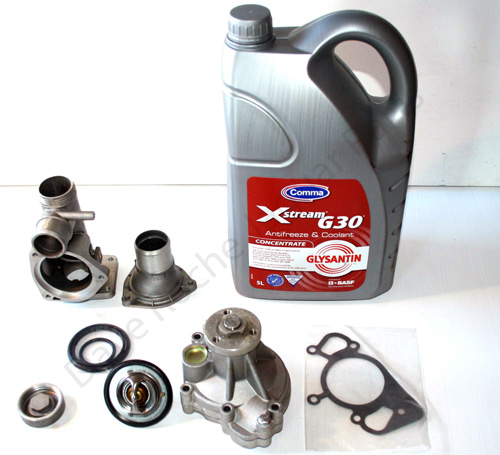 XK8 XKR Parts Water Pump and Thermostat Housing Service Kit