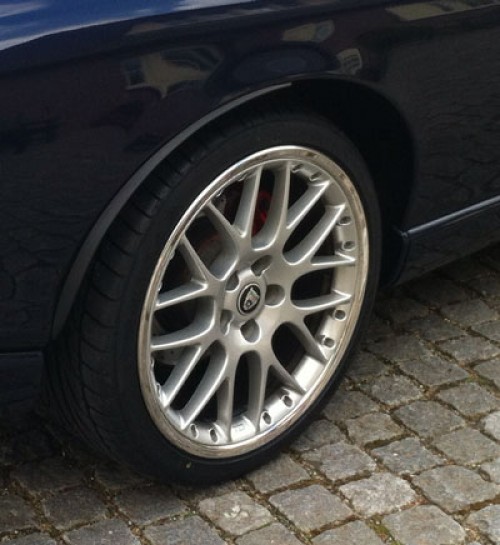 Jaguar XK8 XKR Rubber Wheel Arch Extensions