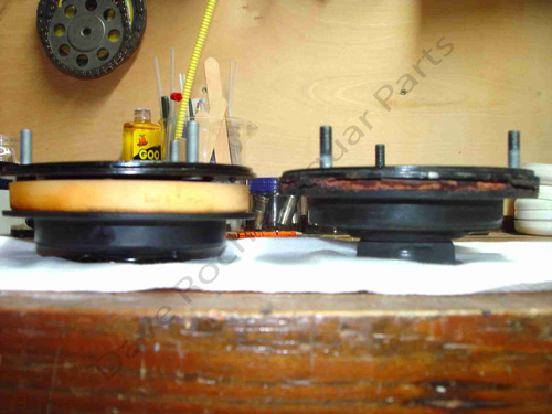 XK8 XKR Parts Seriously Worn Upper Mounting Plates MJA2170BD