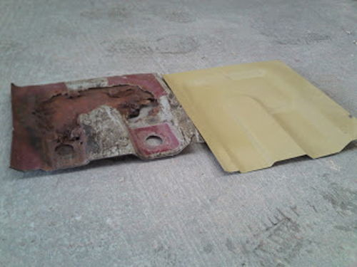 Jaguar XK8 XKR Floor Pan Repair Panel
