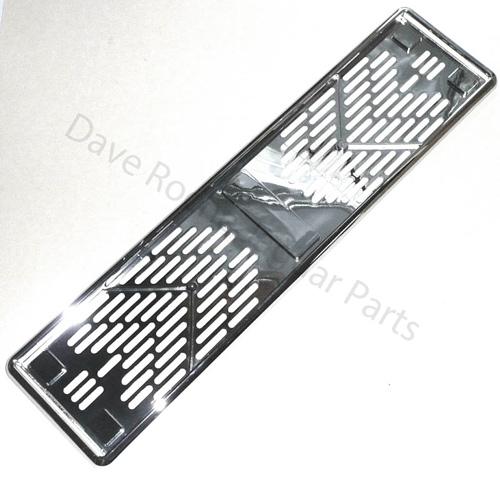XK8 XKR Chrome Plastic Number Plate Holder