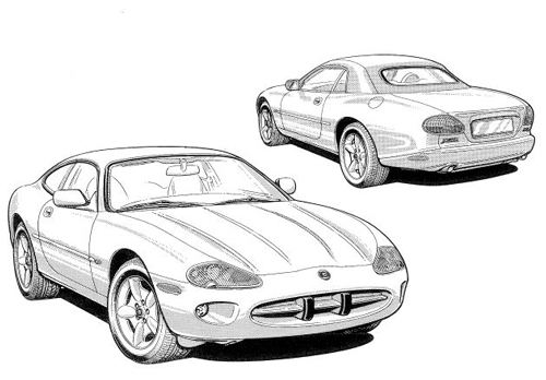Jaguar XK8 Coupe and Convertible Models 1996 