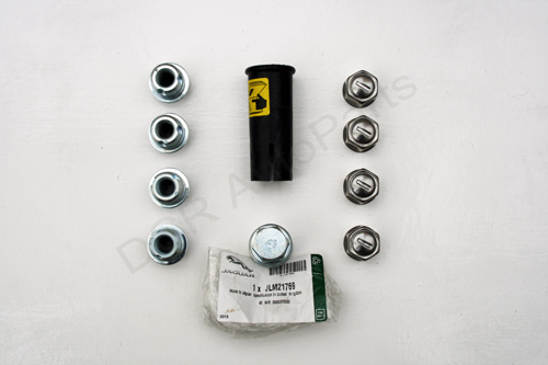 Jaguar XK8 XKR Genuine Jaguar Locking Wheel Nut Set JLM21769 )Short Wheel Nuts)