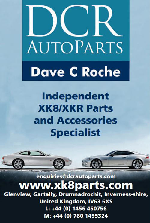 DCR XK8 and XKR Parts and Accessories Latest Advert