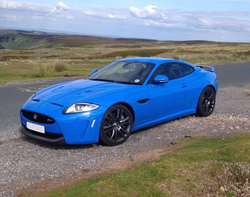 Fantastic Looking Jaguar XKRS In the UK's Yorkshire Dales