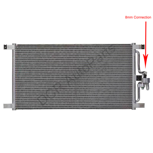 Jaguar XK8 XKR (X100) OEM Replacement New AC Condensor MJD7390AE to Vin From Vin A00083 Onwards.